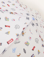London Print Umbrella, , large