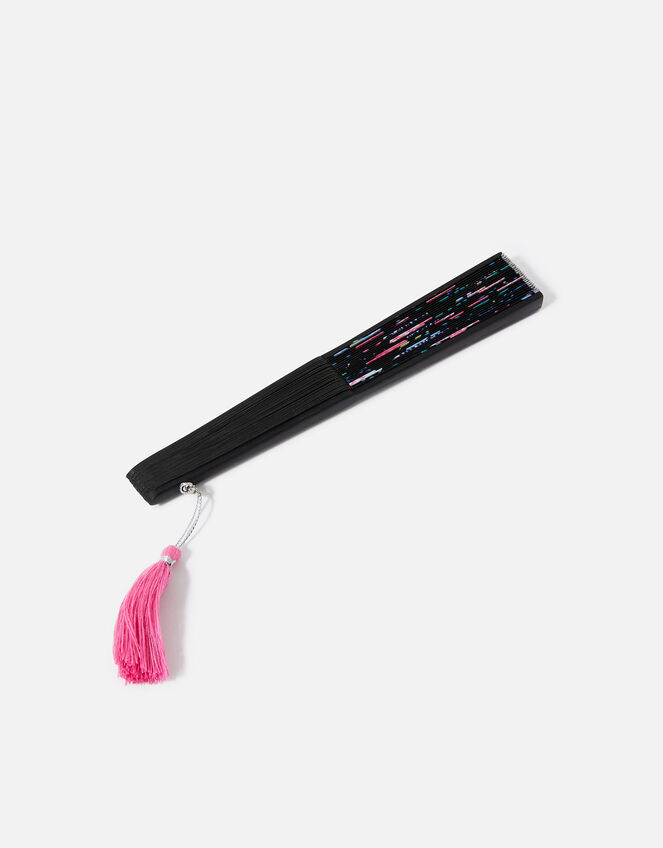 Shoreline Print Handheld Fan, , large