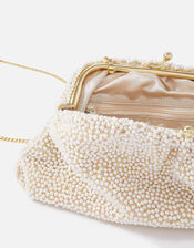 Pearl Cloud Clutch Bag, , large