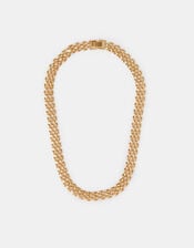 14ct Gold-Plated Watch Link Necklace, , large