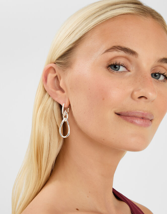 Multi Link Drop Earrings, , large