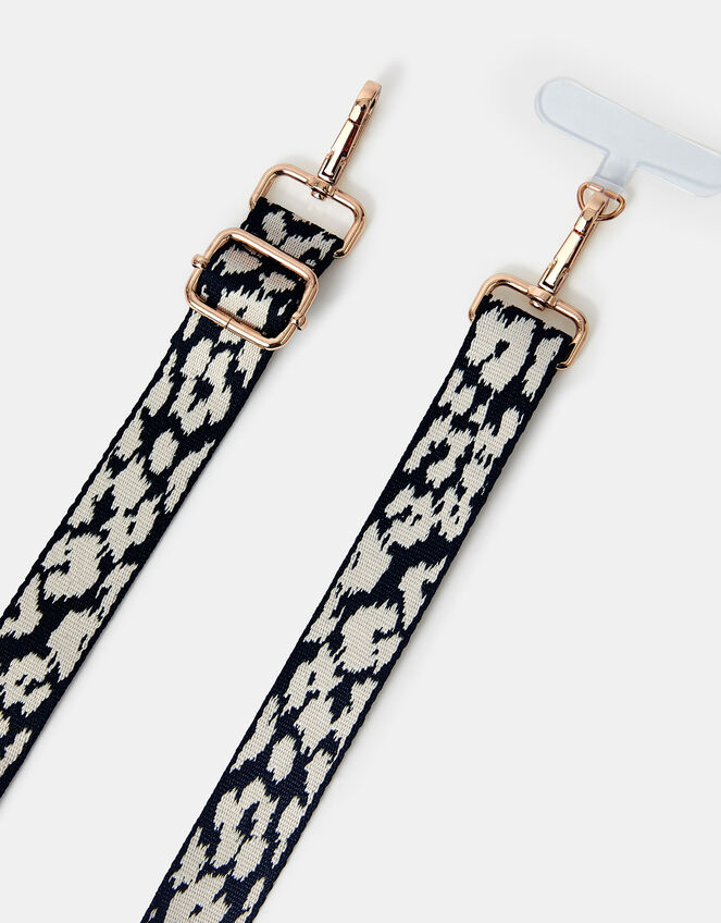 Animal Print Webbing Phone Strap, , large