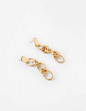 Chain Link Drop Earrings, , large