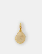 14ct Gold-Plated Initial Molten Charm, Gold (GOLD), large
