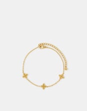 Stainless Steel Clover Station Bracelet, , large