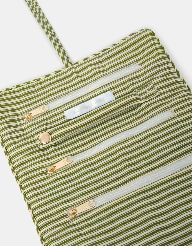 Marigold Print Jewellery Roll, , large