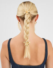 2-Pack Metal Flower Hair Bands, , large