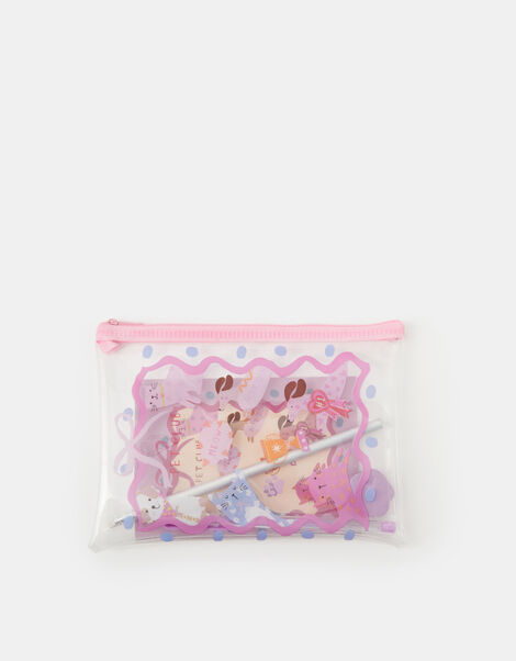 Girls Pet Club Stationery Set, , large
