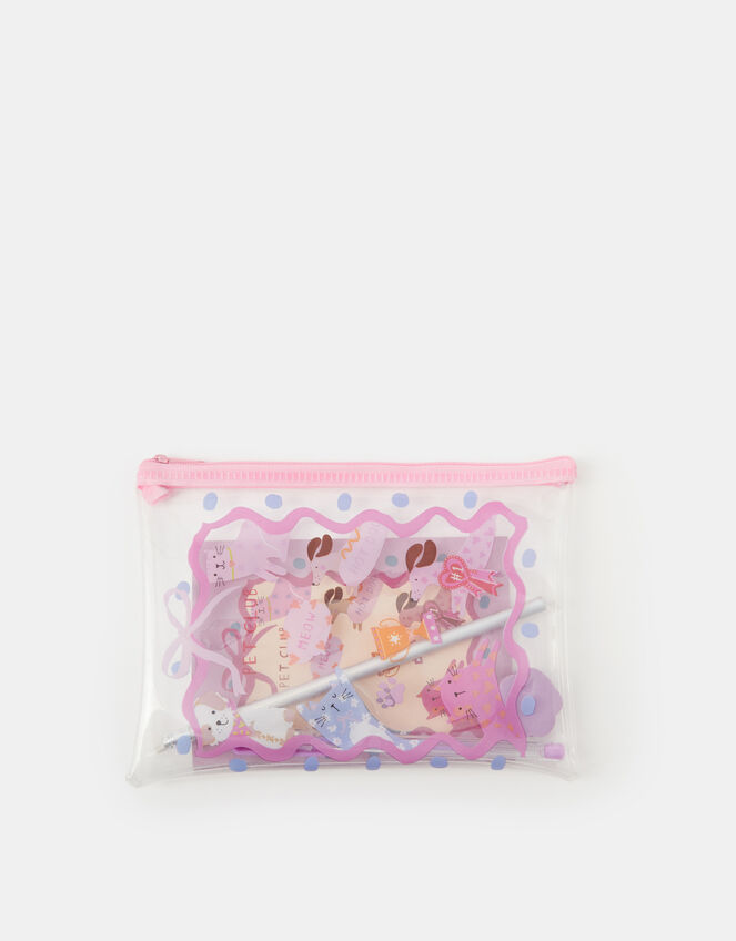 Girls Pet Club Stationery Set, , large