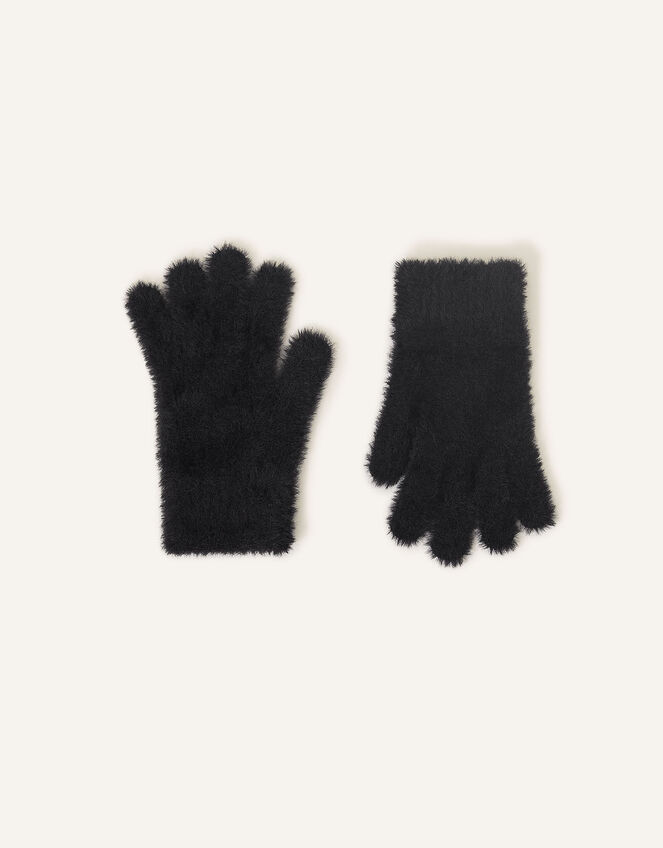 Stretch Fluffy Glove Twinset, , large