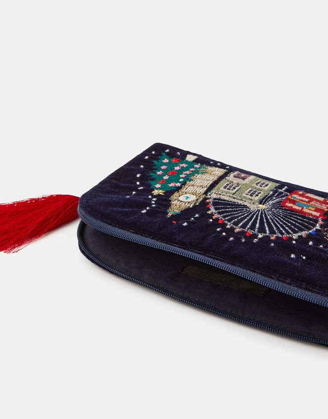 London Skyline Christmas Pouch, , large