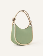 Knot Piped Shoulder Bag, , large