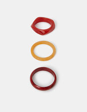 3-Pack Chunky Resin Bangles, , large