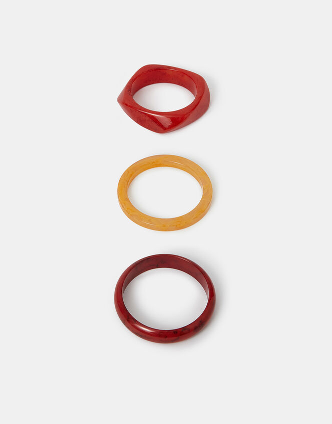 3-Pack Chunky Resin Bangles, , large