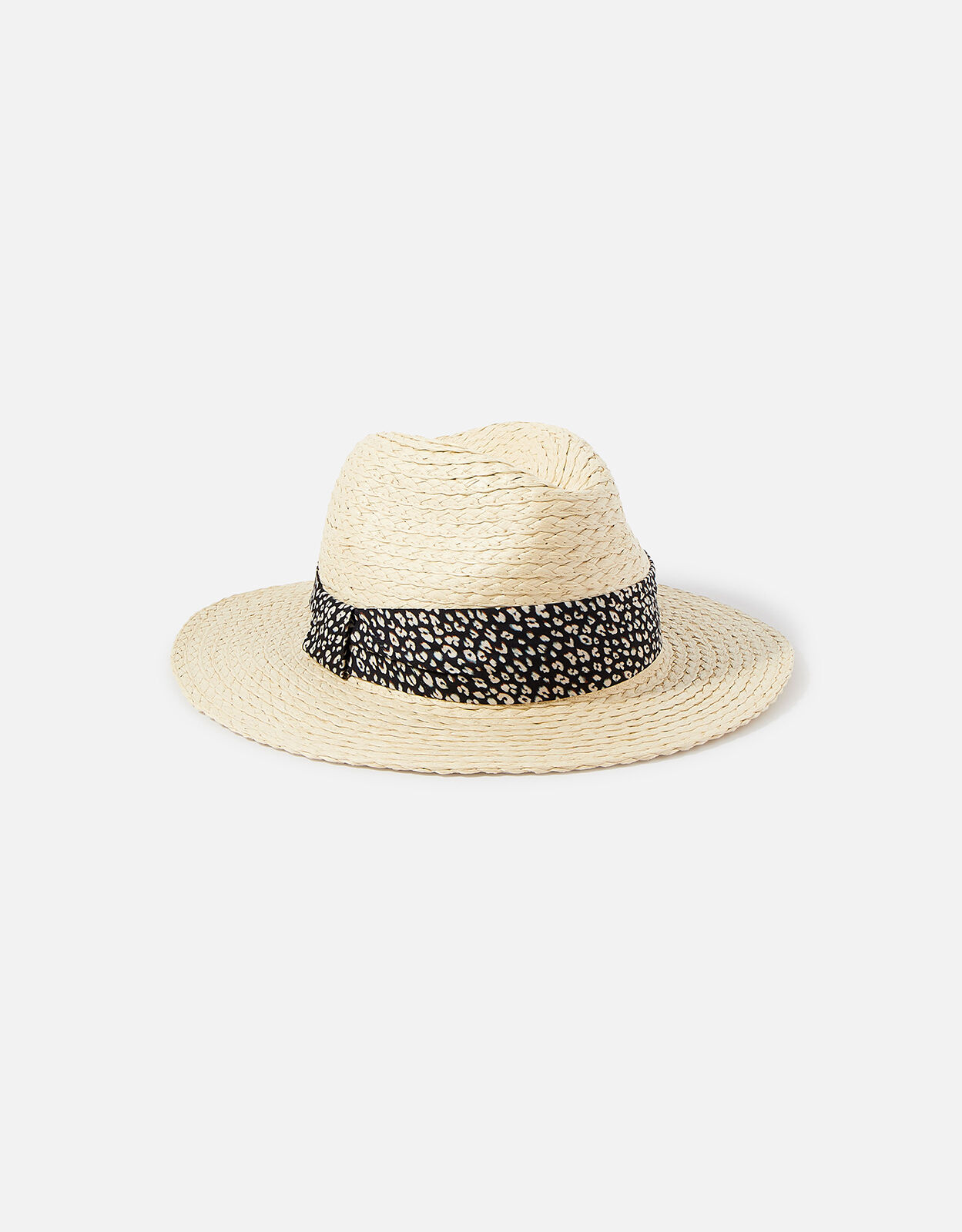 Arabella Animal Trilby Hat Natural 