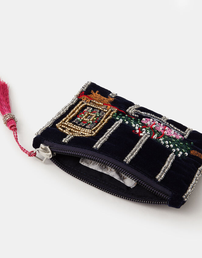 Christmas Tree Embellished Coin Purse, , large