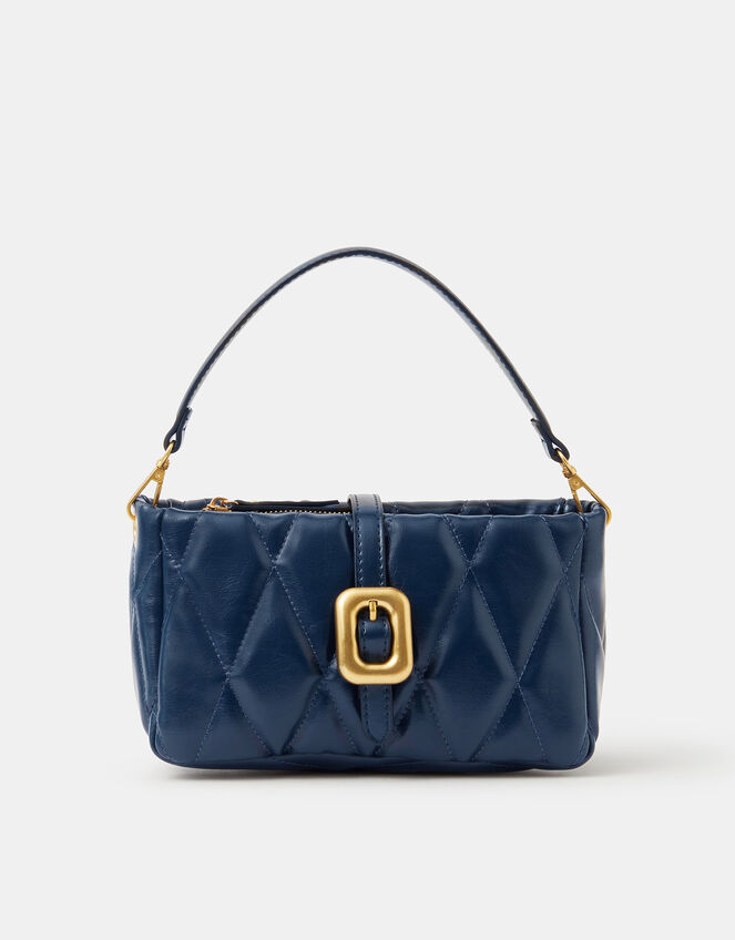 Chunky Quilted Crossbody Bag, , large