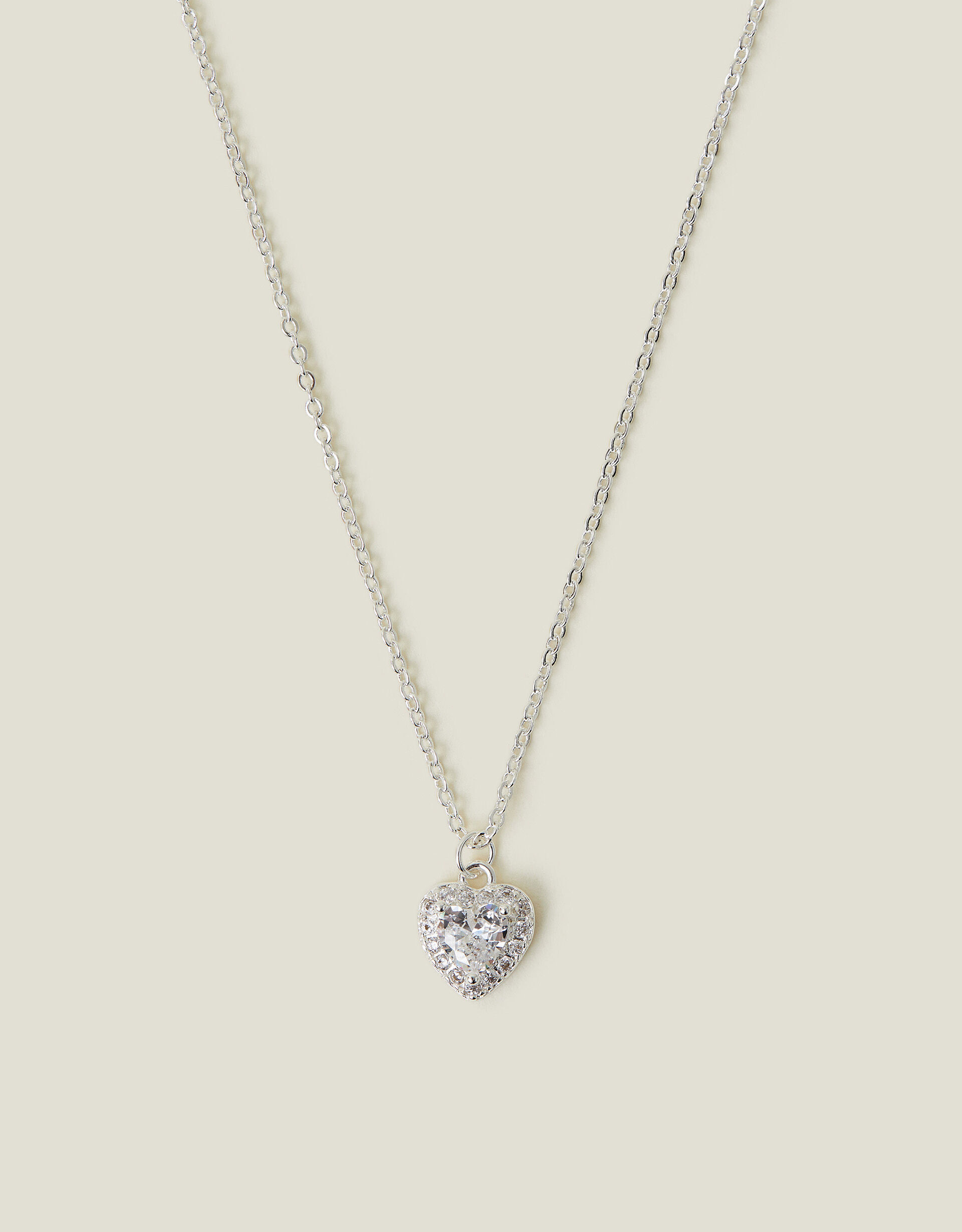 Accessorize heart necklace on sale