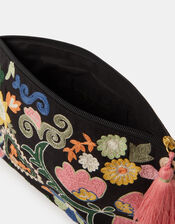 Large Embroidered Pouch, , large