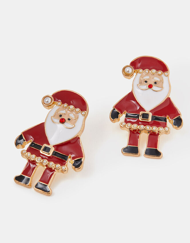 Santa Stud Earrings, , large