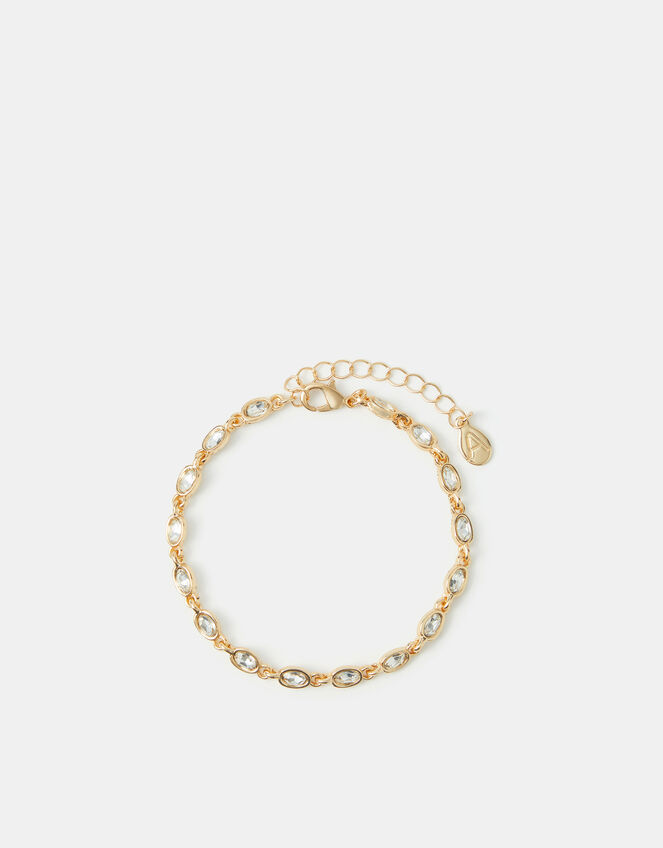 Oval Cut Tennis Bracelet, , large