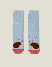 Hedgehogs In Love Socks, , large