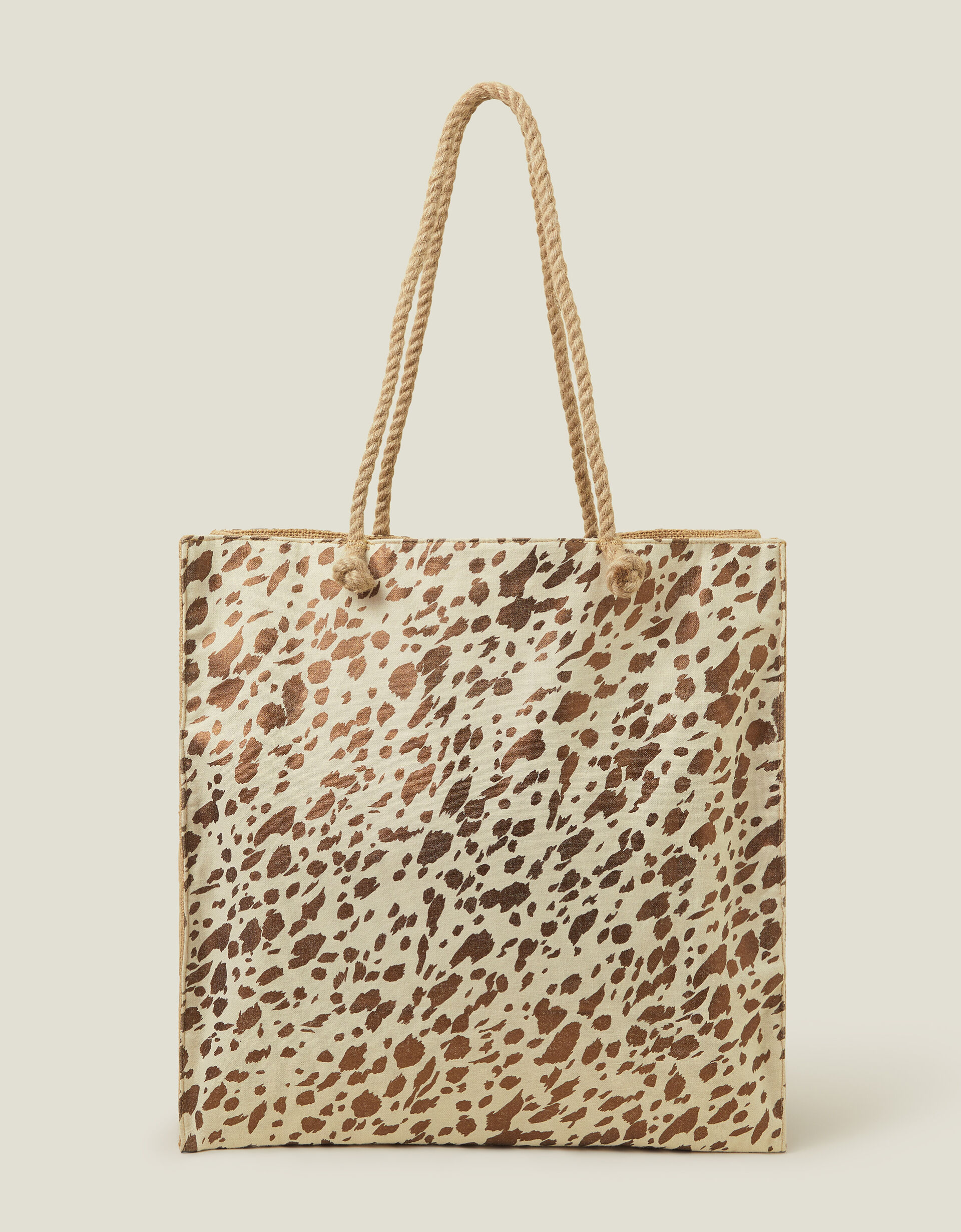 Metallic Beach Shopper Bag Beach Bags Accessorize Global