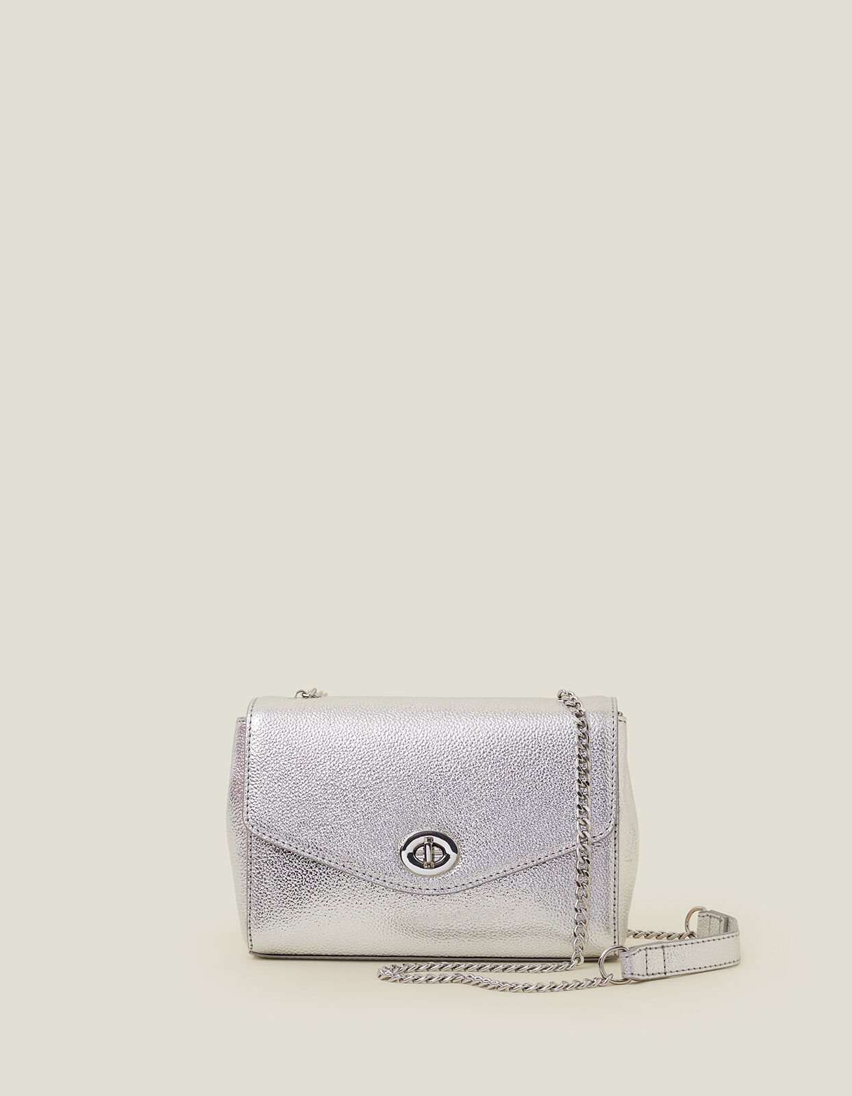 Accessorize silver bag hot sale