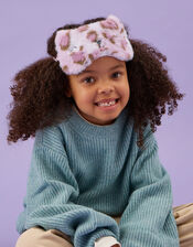 Fluffy Leopard Eye Mask, , large