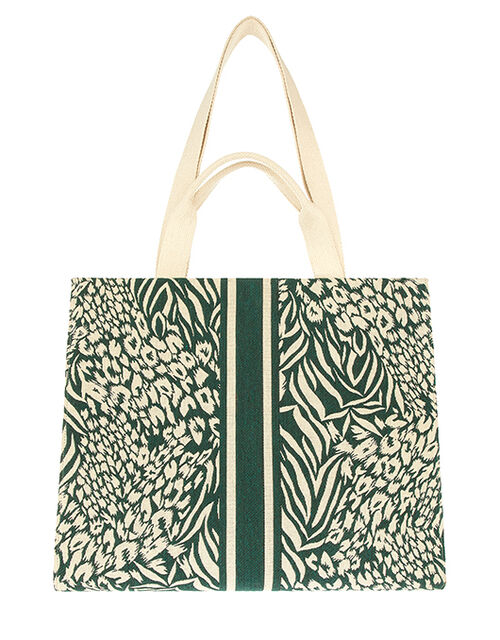 Hailey Pattern Structured Tote Bag Tote & Shopper bags Accessorize UK