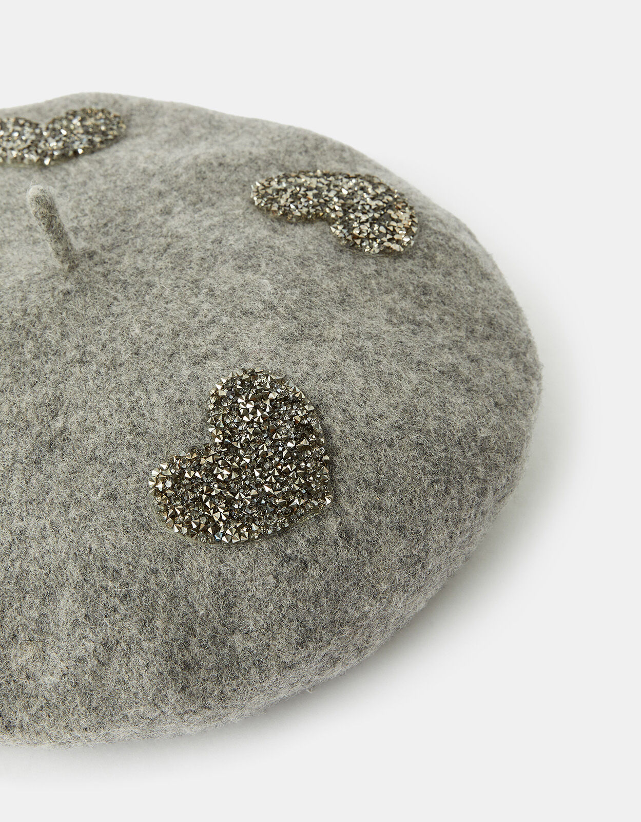 Sparkle Heart Beret | Hats