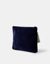 London Tea Velvet Pouch, , large
