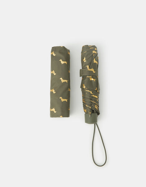 Sausage Dog Print Umbrella, , large