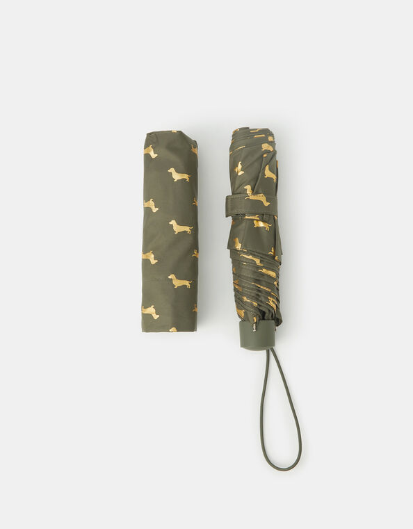 Sausage Dog Print Umbrella, , large