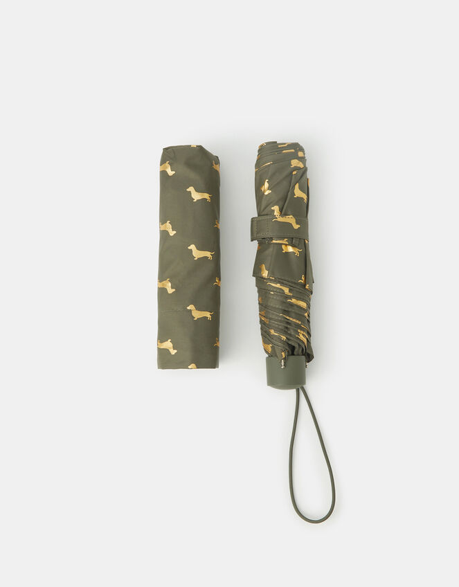 Sausage Dog Print Umbrella, , large
