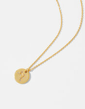 Gold Vermeil Constellation Necklace – Libra, , large