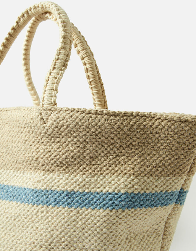 Stripe Handheld Bag, , large