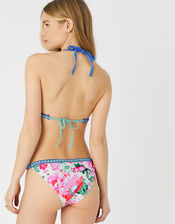 Melrose Floral Triangle Bikini Top, Multi (PASTEL-MULTI), large