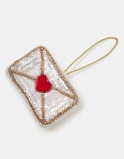 Embellished Envelope Christmas Tree Decoration, , large