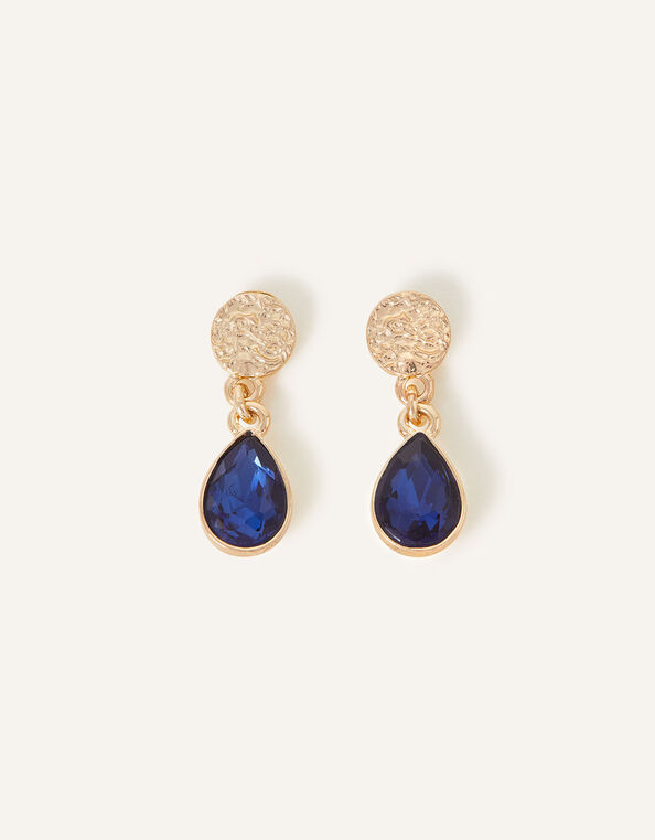 Stud Teardrop Earrings, , large
