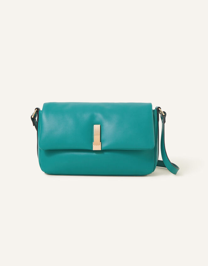 Puffer Cross-Body Bag Green | Black Friday | Accessorize UK