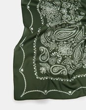 Square Satin Bandana Scarf, , large