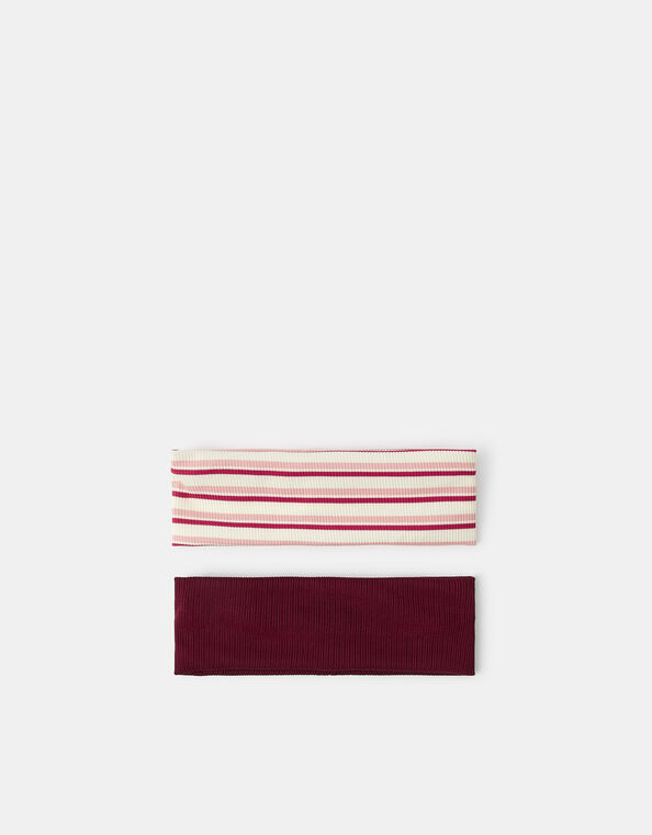 2-Pack Stripe Bando Headbands, , large
