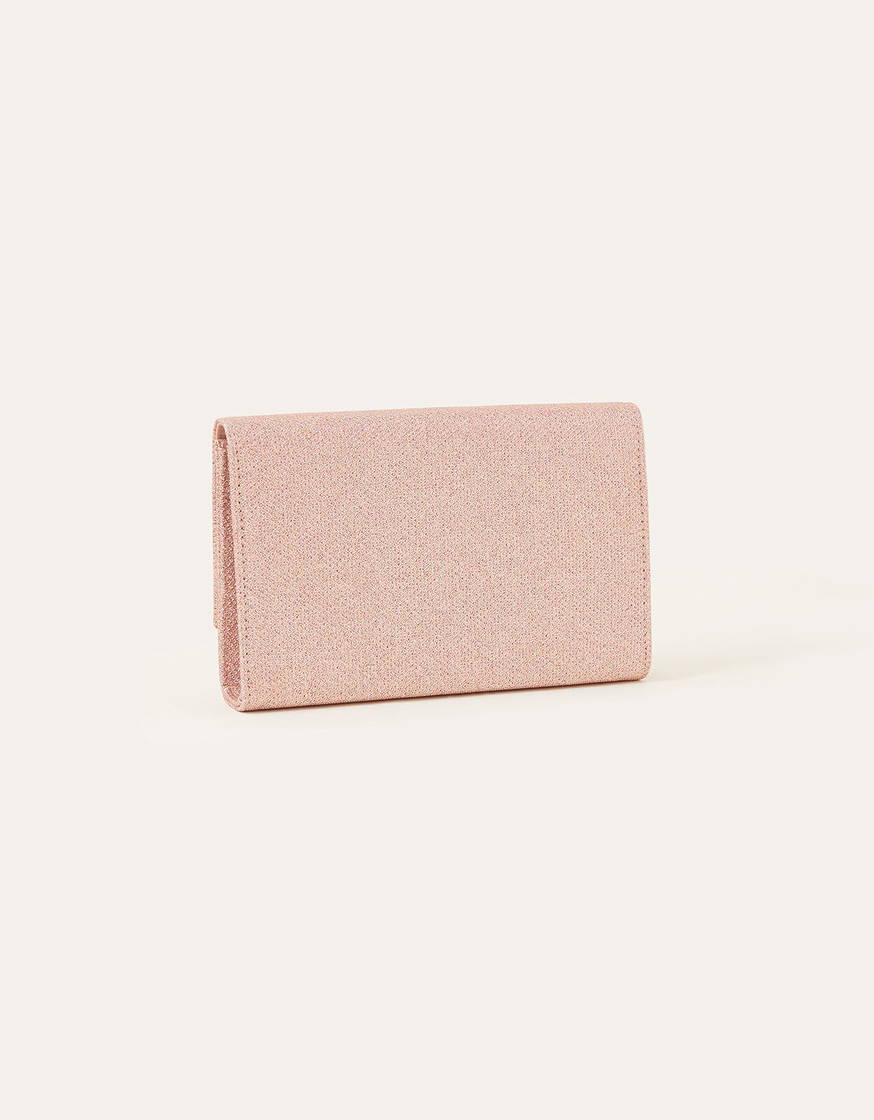 Metallic Box Clutch Bag