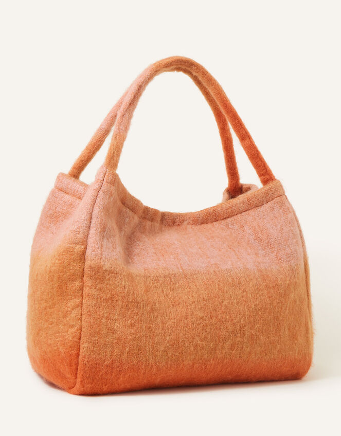 Ombre Textured Shopper Bag, , large