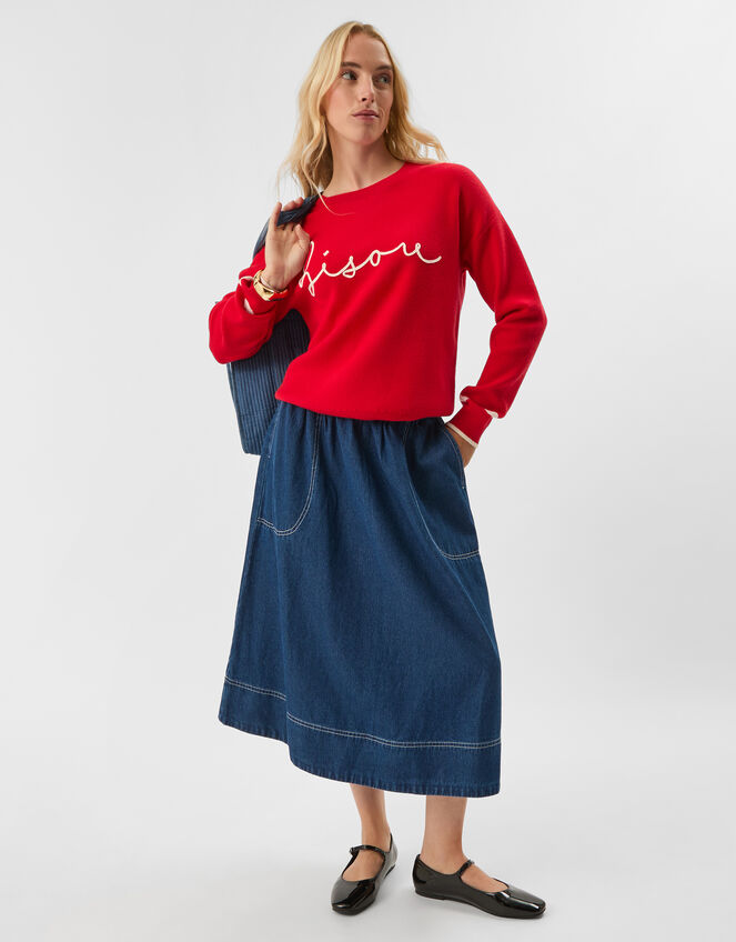 Bisou Jumper, Red (RED), large