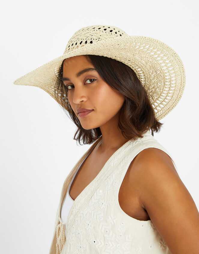 Crochet Floppy Hat, , large