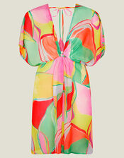Abstract Print Kaftan, Multi (BRIGHTS MULTI), large