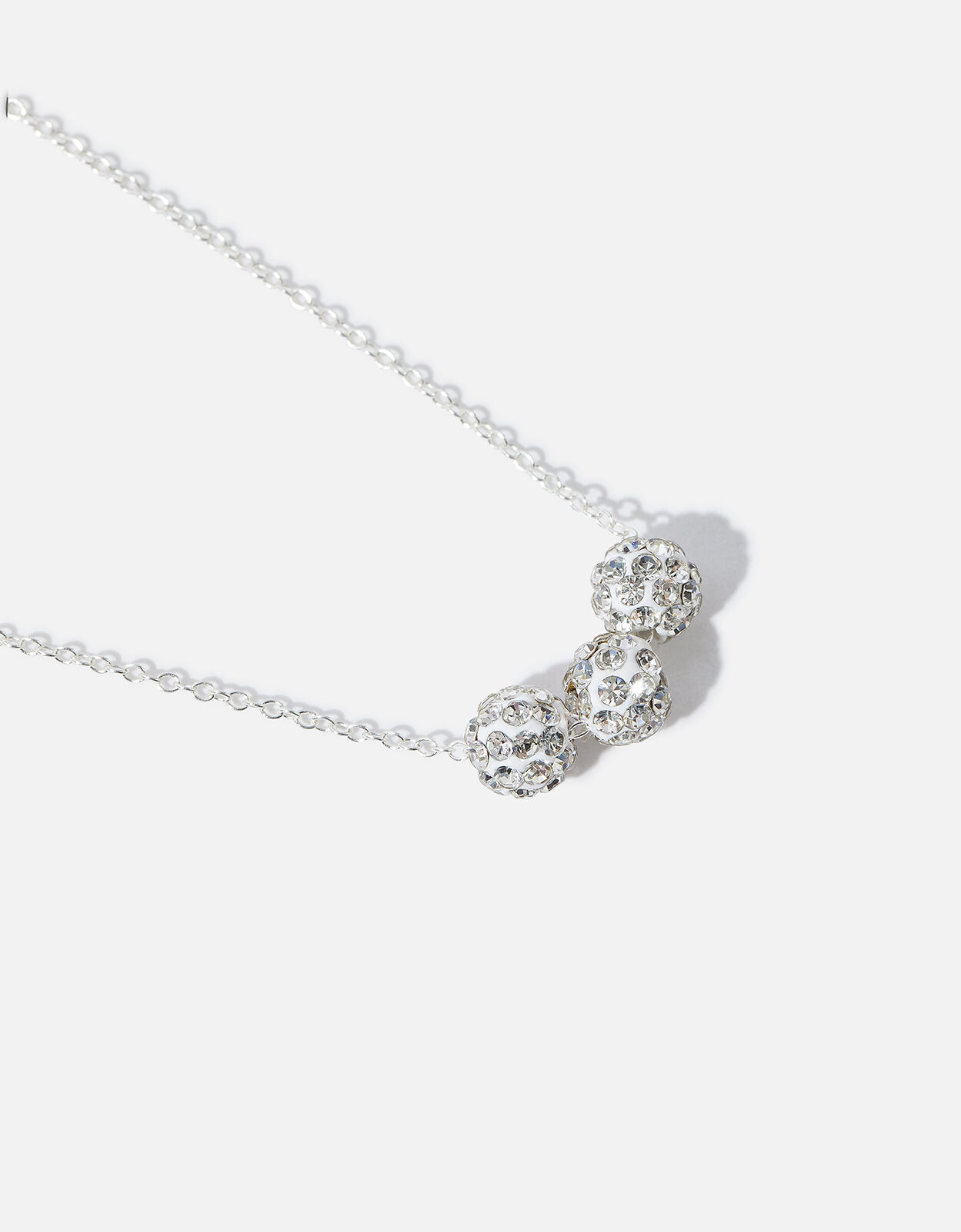Sterling Silver Triple Pave Ball 