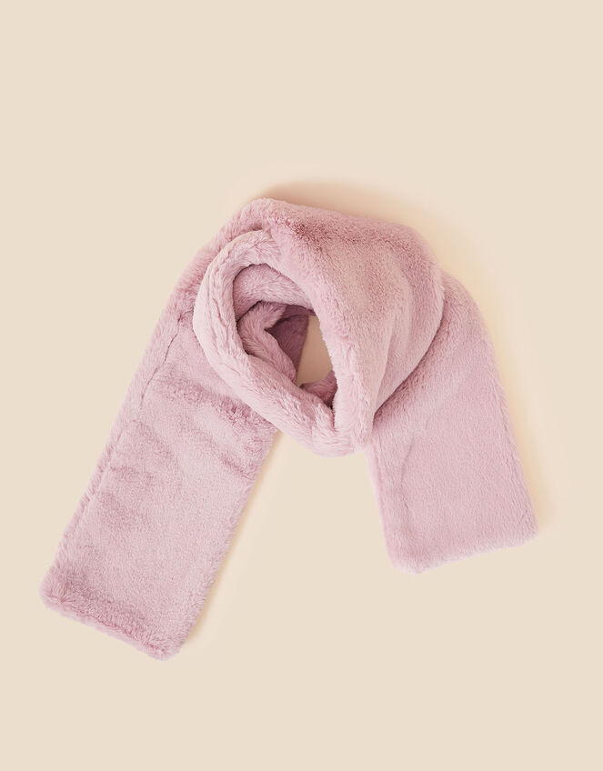 Faux Fur Stole Scarf, , large